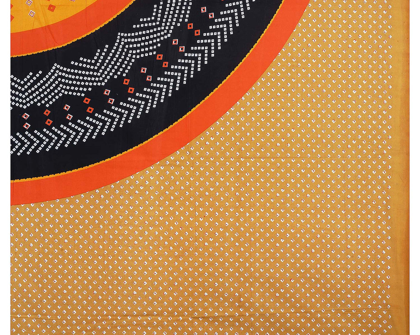 Mandala Circle Print Double Bedsheet