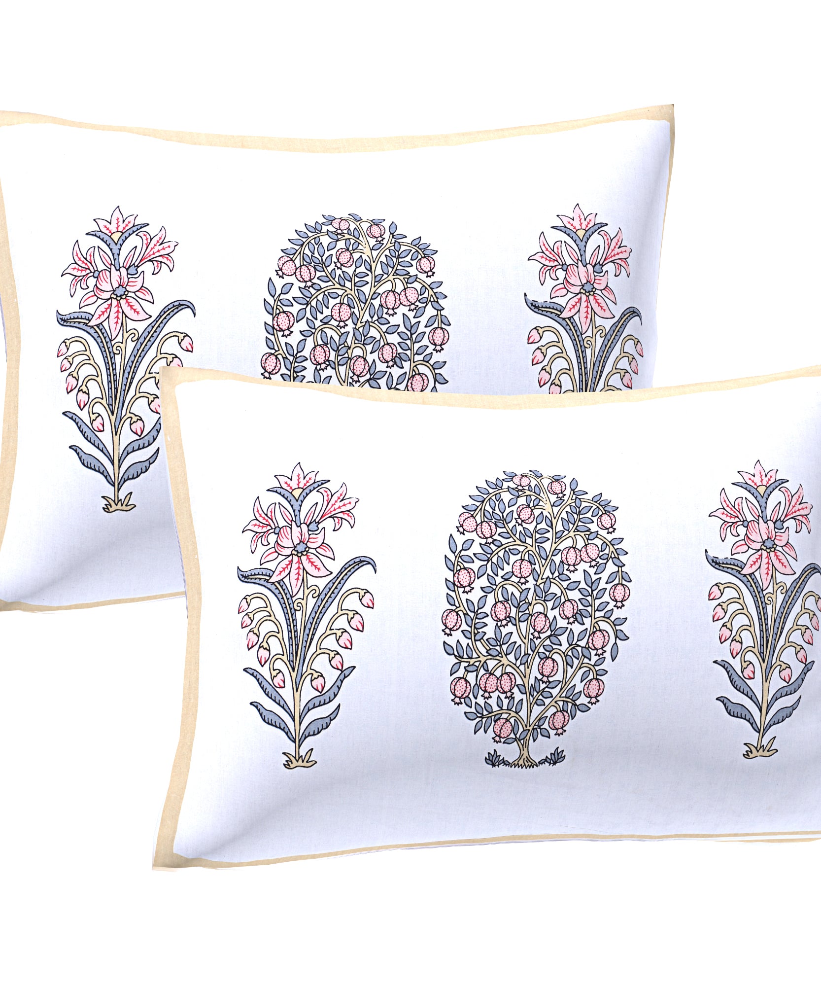 Paisley Floral Print Double Bedsheet