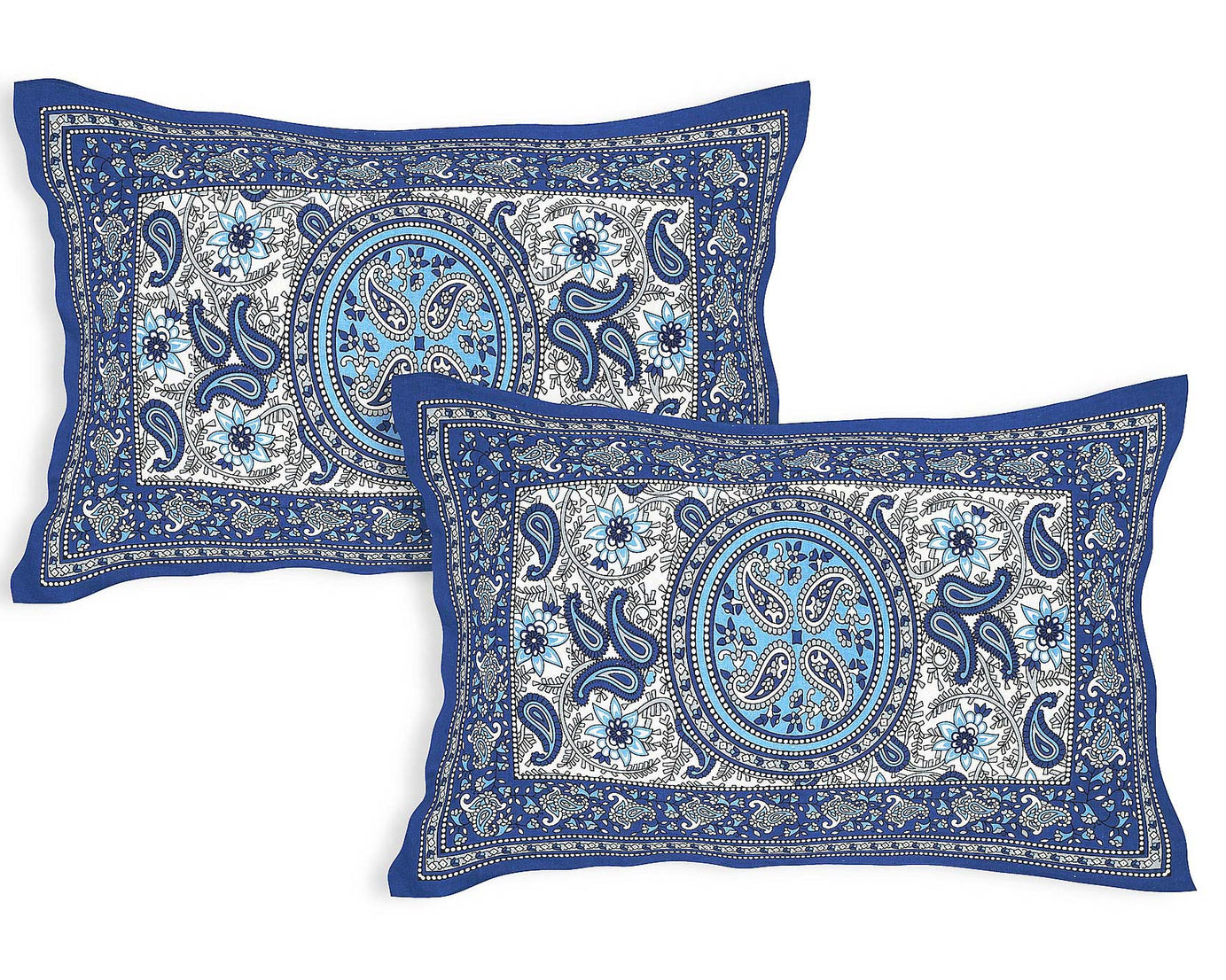 Royal Mandala Paisley Print Double Bedsheet