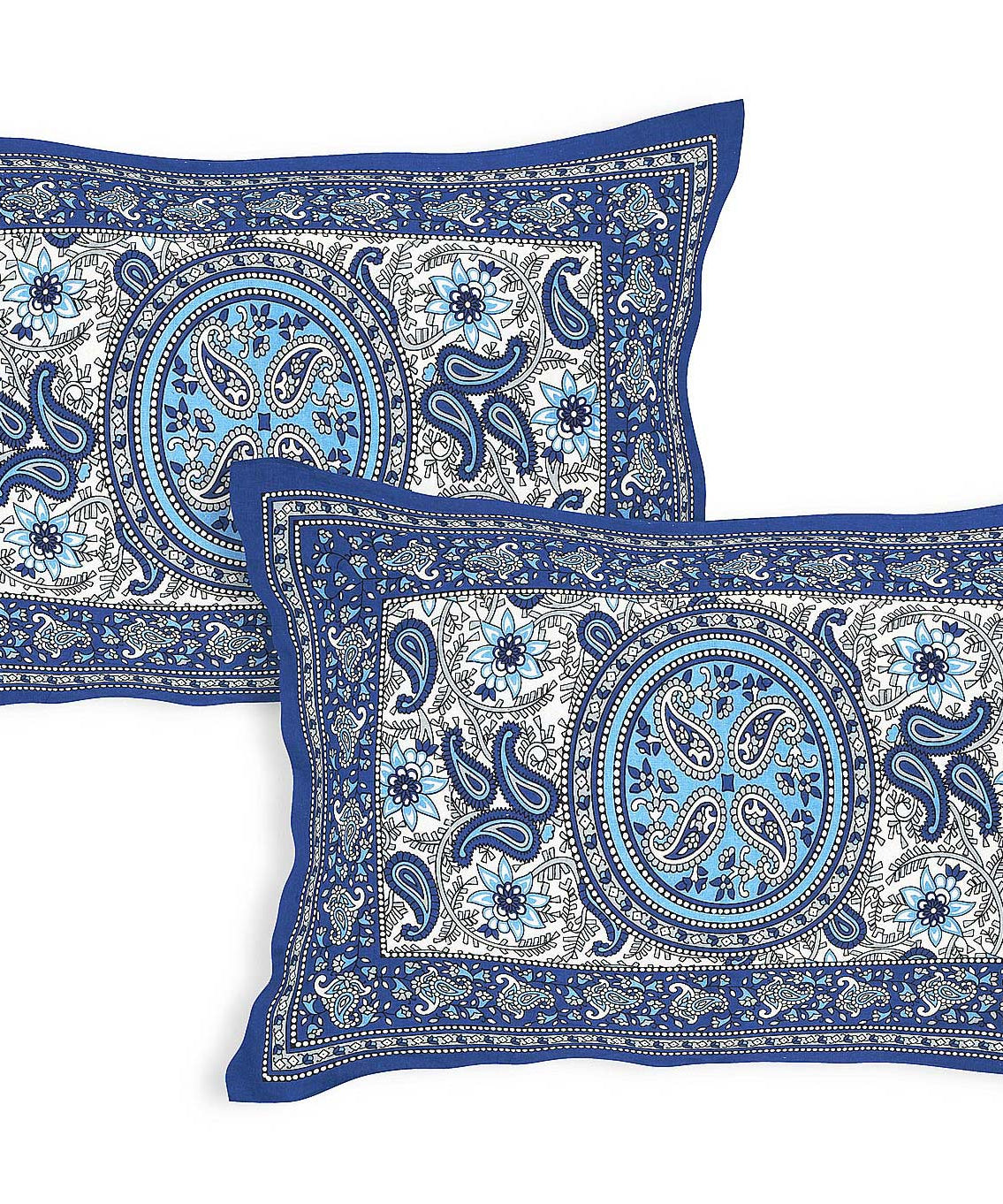 Royal Mandala Paisley Print Double Bedsheet
