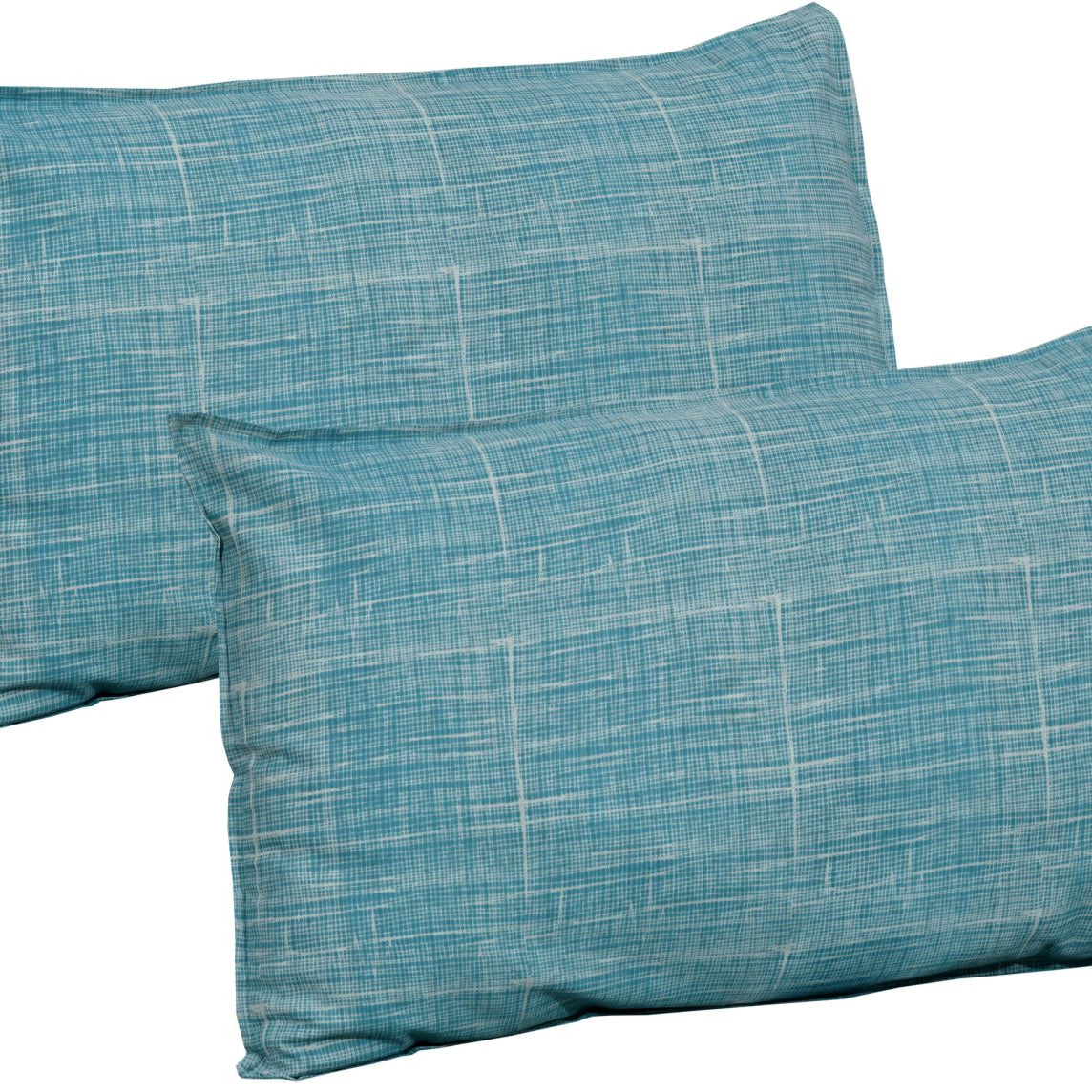 Ocean Blue Stripe King Size Bedsheet 100x108 Inch