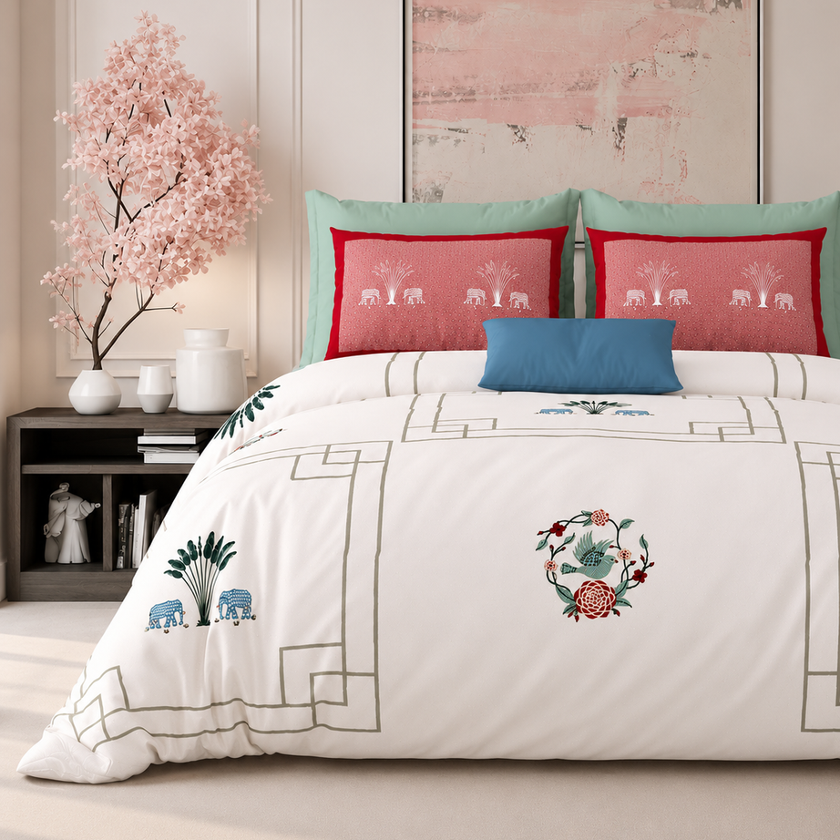 Royal Heritage King Size Bedsheet – 108x108 Inch